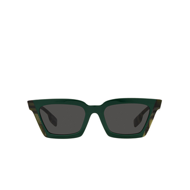 Gafas de sol Burberry BRIAR 405687 green / check green - Vista delantera