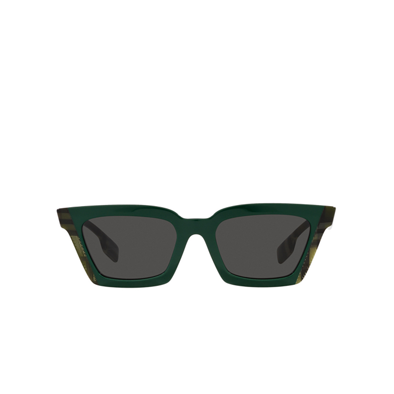 Burberry BRIAR Sunglasses 405687 green / check green - 1/4