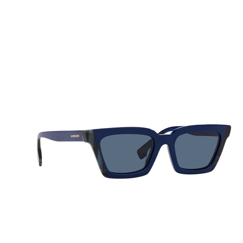 Burberry BRIAR Sunglasses 405780 blue / navy check - 2/4