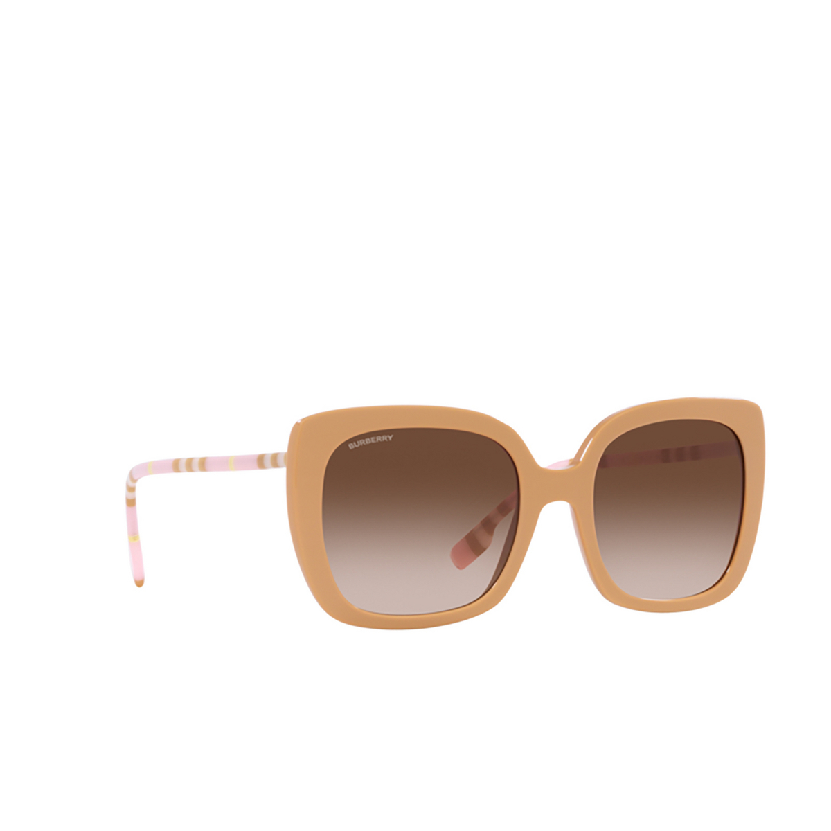 Burberry CAROLL Sunglasses 404313 Beige - three-quarters view