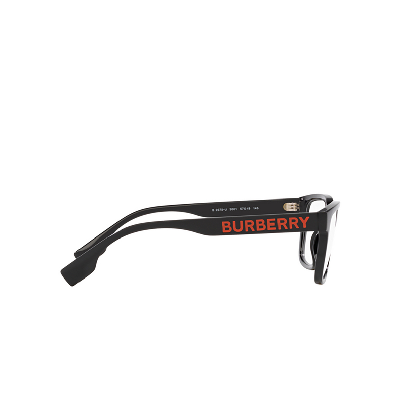 Burberry CHARLIE Eyeglasses 3001 black - 3/4