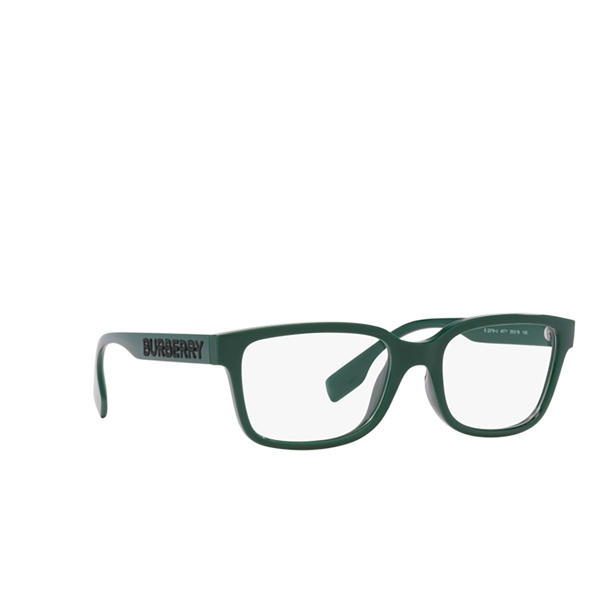 Burberry CHARLIE Eyeglasses 4071 Green - three-quarters view