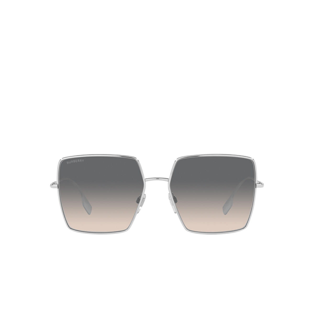 Burberry DAPHNE Sunglasses 1005G9 Silver - front view
