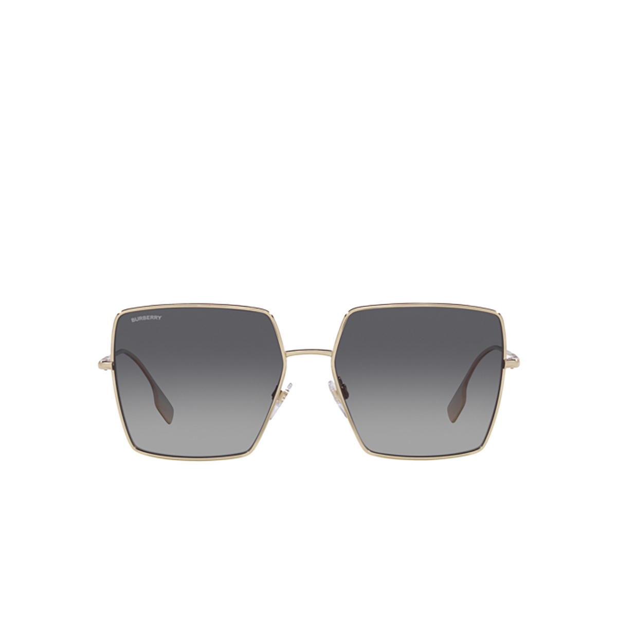Burberry DAPHNE Sunglasses 1109T3 Light Gold - front view