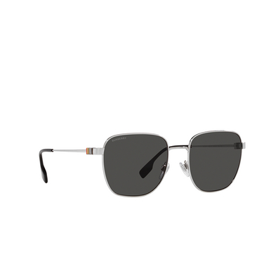 Burberry DREW Sunglasses 100587 silver - three-quarters view