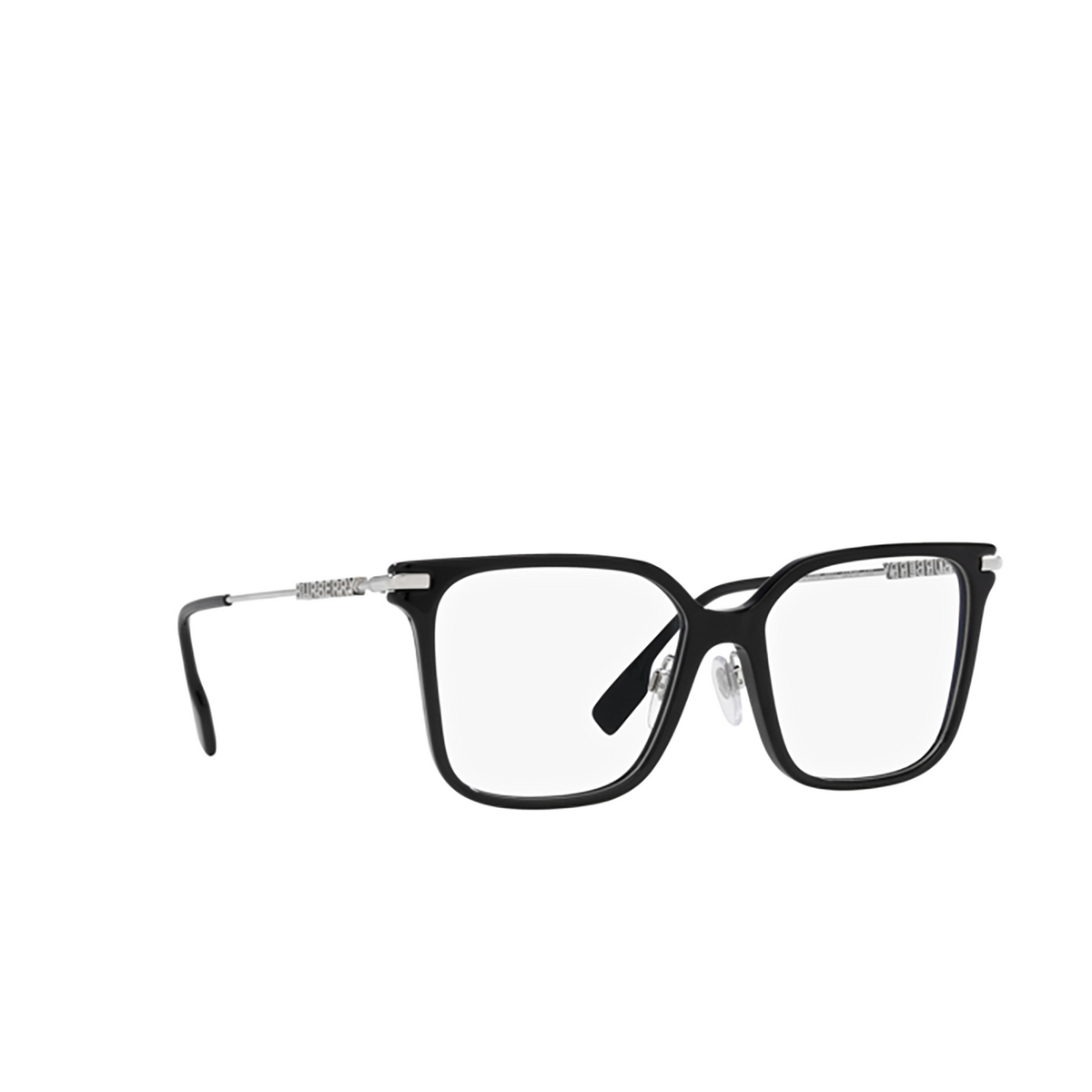 Burberry ELIZABETH Eyeglasses 3001 Black - three-quarters view