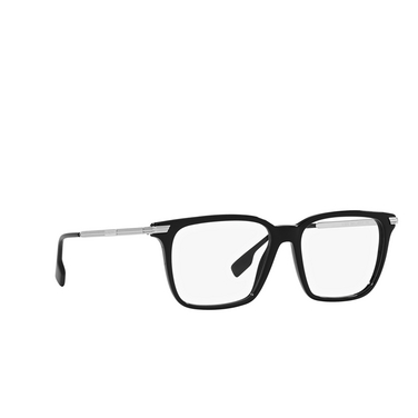 Burberry ELLIS Eyeglasses 3001 black - three-quarters view
