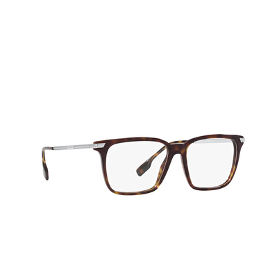 Burberry ELLIS Eyeglasses 3002 dark havana - three-quarters view