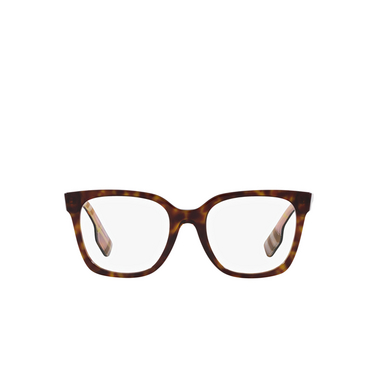 Burberry EVELYN Eyeglasses 4075 dark havana - front view