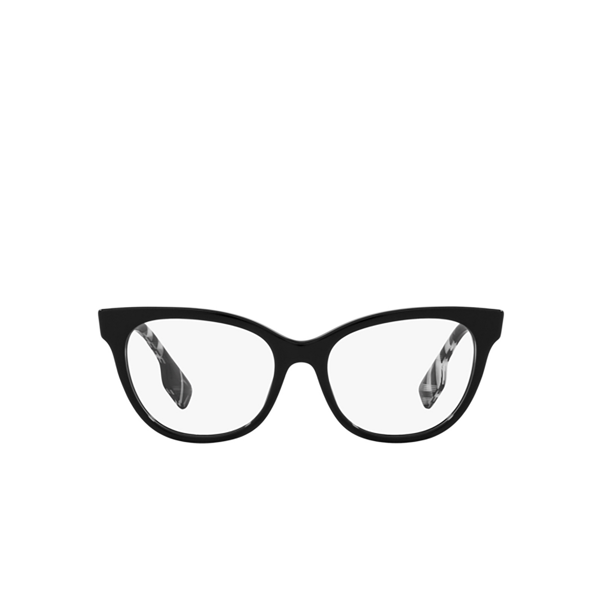 Burberry EVELYN Eyeglasses 3001 Black - front view