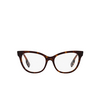 Burberry EVELYN Eyeglasses 3002 dark havana - product thumbnail 1/4