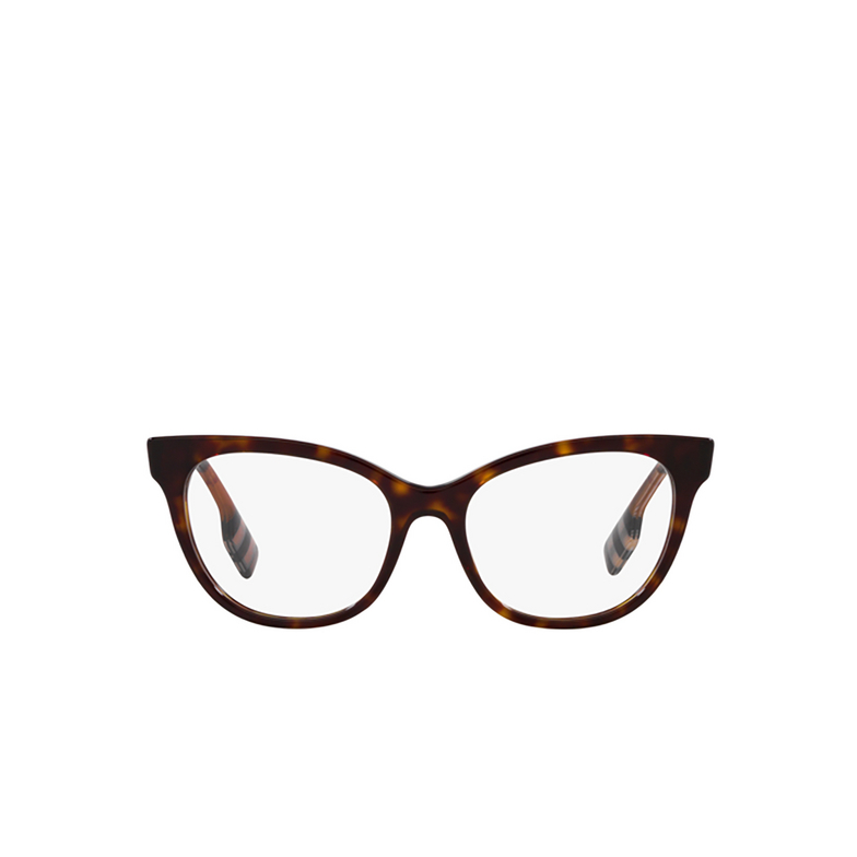 Burberry EVELYN Eyeglasses 3002 dark havana - 1/4