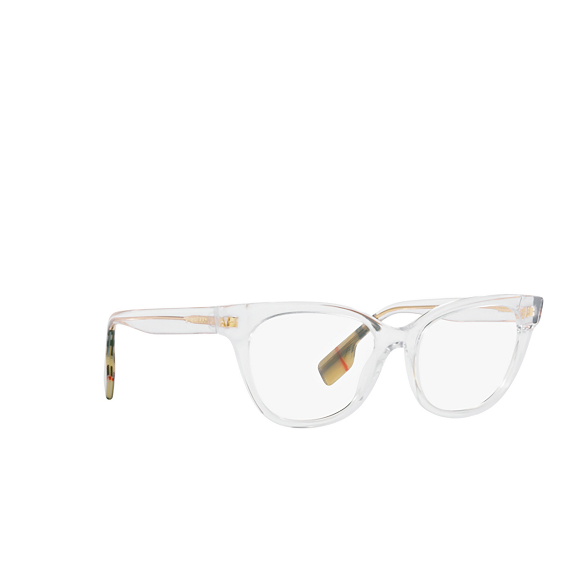 Burberry EVELYN Eyeglasses 3024 Transparent - three-quarters view