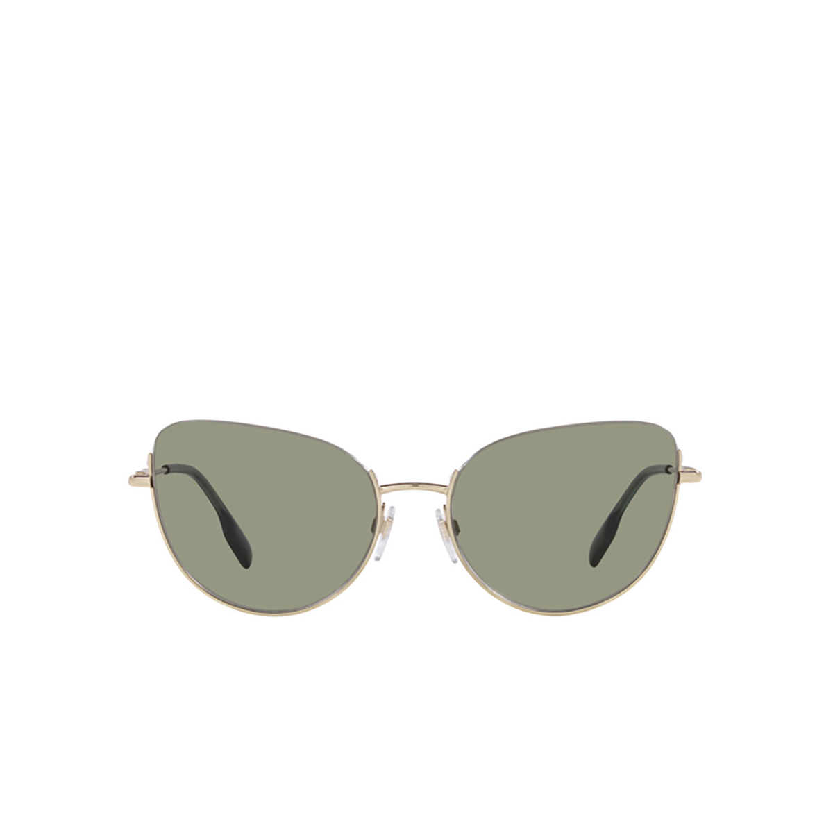 Burberry HARPER Sunglasses 1109/2 Light Gold - front view