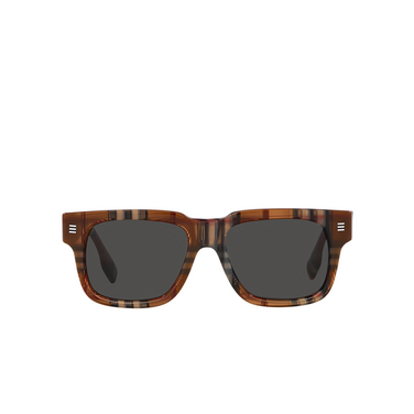 Gafas de sol Burberry HAYDEN 396687 check brown - Vista delantera