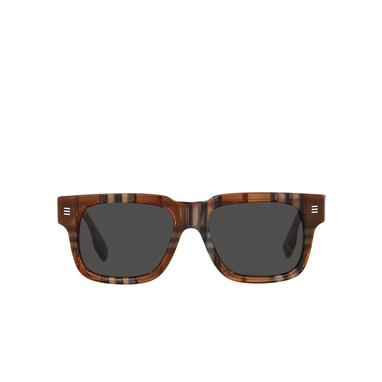 Gafas de sol Burberry HAYDEN 396687 check brown - 1/4
