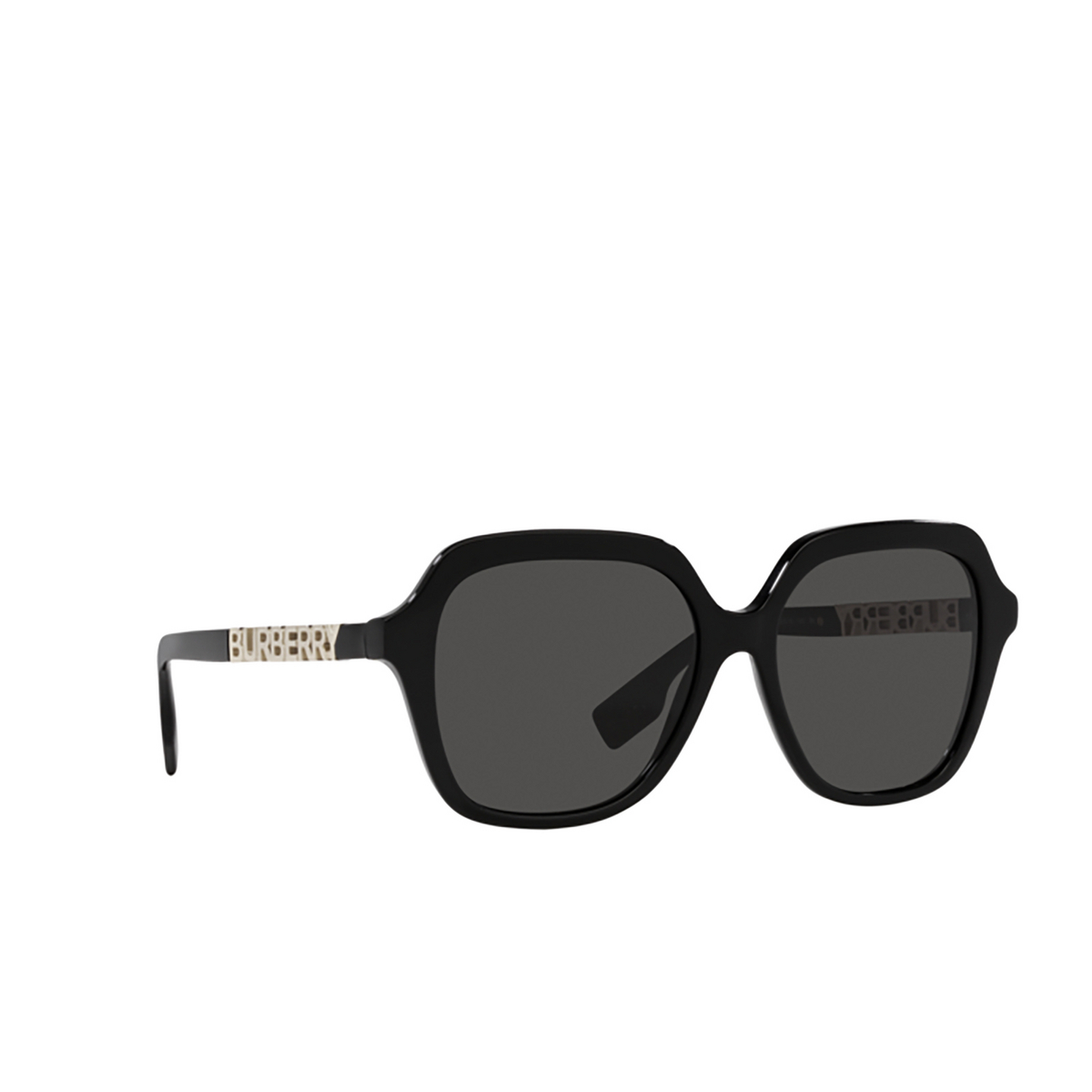 Burberry JONI Sunglasses 300187 Black - three-quarters view