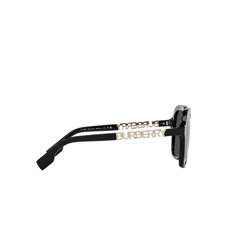Burberry JONI Sunglasses 300187 black - 3/4