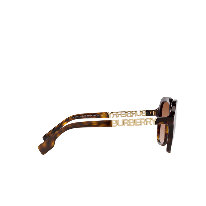Burberry JONI Sunglasses 300213 dark havana - 3/4