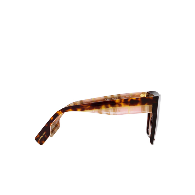 Burberry KITTY Sunglasses 407513 dark havana - 3/4