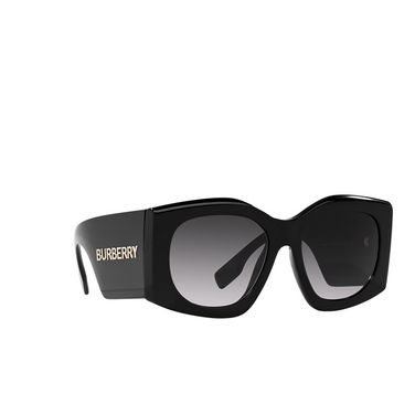Gafas de sol Burberry MADELINE 30018G black - Vista tres cuartos