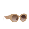 Gafas de sol Burberry MARGOT 399013 beige - Miniatura del producto 2/4