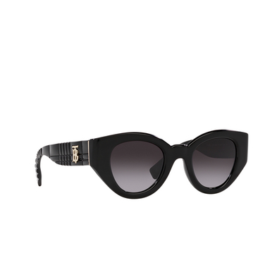 Burberry Meadow Sunglasses 30018G black - three-quarters view