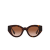 Gafas de sol Burberry Meadow 300213 dark havana - Miniatura del producto 1/4