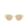 Gafas de sol Burberry Meadow 406793 ivory - Miniatura del producto 1/4