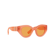 Gafas de sol Burberry Meadow 4068/7 orange - Miniatura del producto 2/4