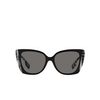 Occhiali da sole Burberry MERYL 405181 black / check white black - anteprima prodotto 1/4