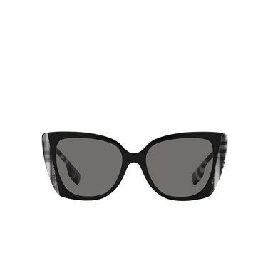 Gafas de sol Burberry MERYL 405181 black / check white black - Vista delantera