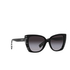 Gafas de sol Burberry MERYL 40518G black / check white black - Miniatura del producto 2/4