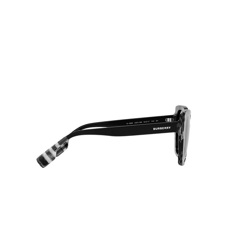 Burberry MERYL Sunglasses 40518G black / check white black - 3/4
