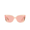 Occhiali da sole Burberry MERYL 4052/5 pink / check pink - anteprima prodotto 1/4
