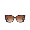 Burberry MERYL Sunglasses 405313 dark havana / check brown - product thumbnail 1/4