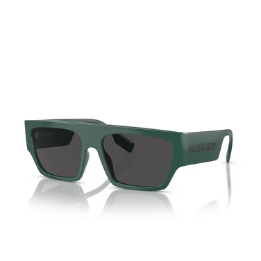 Burberry MICAH Sunglasses 407187 green - three-quarters view