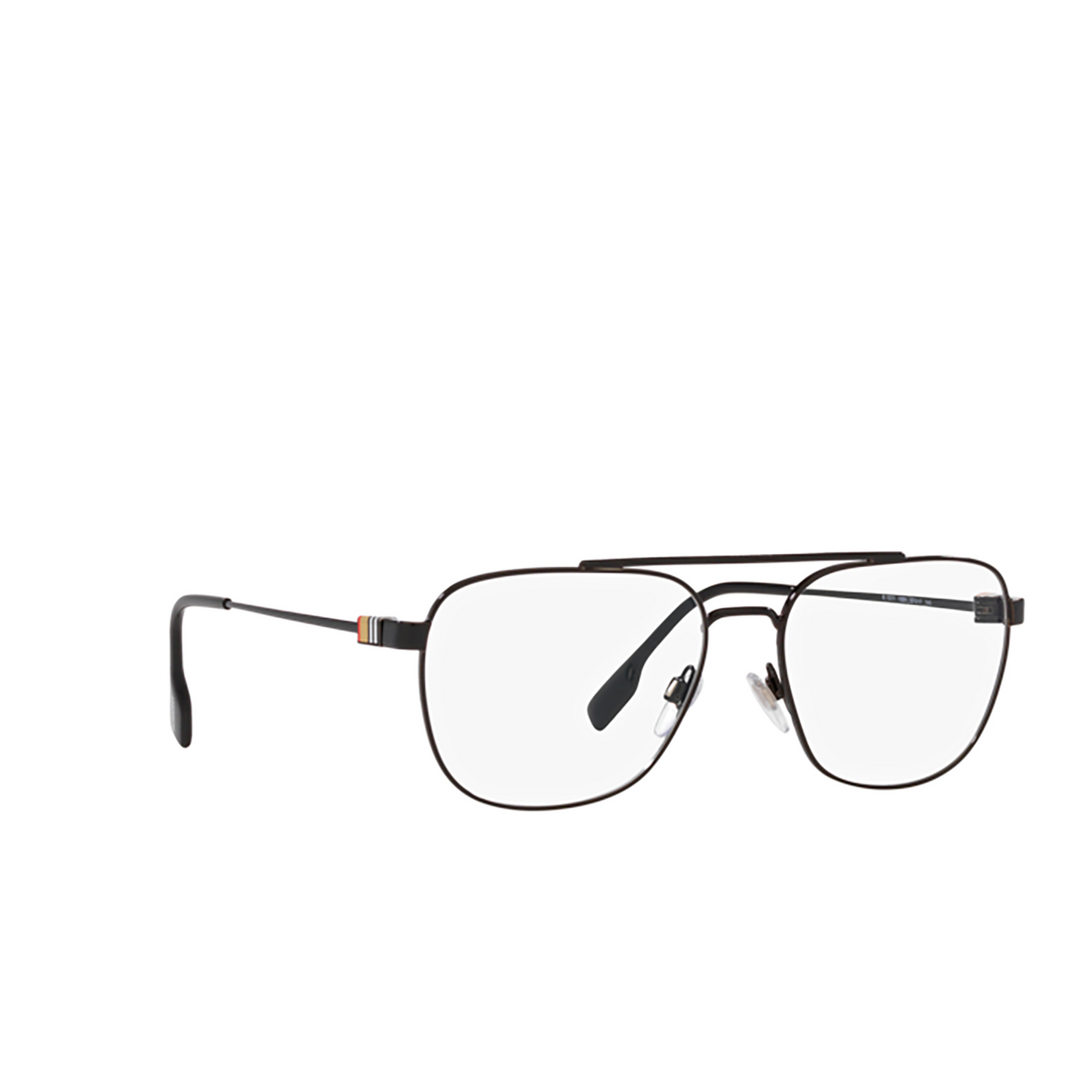 Burberry MICHAEL Eyeglasses 1001 Black - three-quarters view