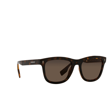 Burberry MILLER Sunglasses 30025W dark havana - three-quarters view