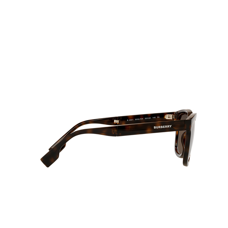 Burberry MILLER Sunglasses 30025W dark havana - 3/4