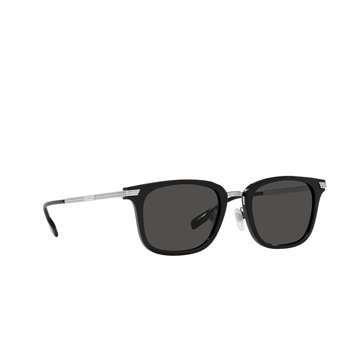 Burberry PETER Sunglasses 300187 Black - three-quarters view