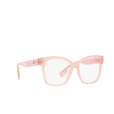 Burberry SYLVIE Eyeglasses 3874 pink - three-quarters view