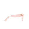Occhiali da vista Burberry SYLVIE 3874 pink - anteprima prodotto 3/4