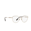 Burberry VIRGINIA Korrektionsbrillen 1340 light gold - Produkt-Miniaturansicht 2/4