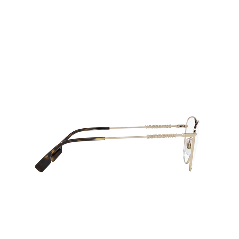 Burberry VIRGINIA Eyeglasses 1340 light gold - 3/4