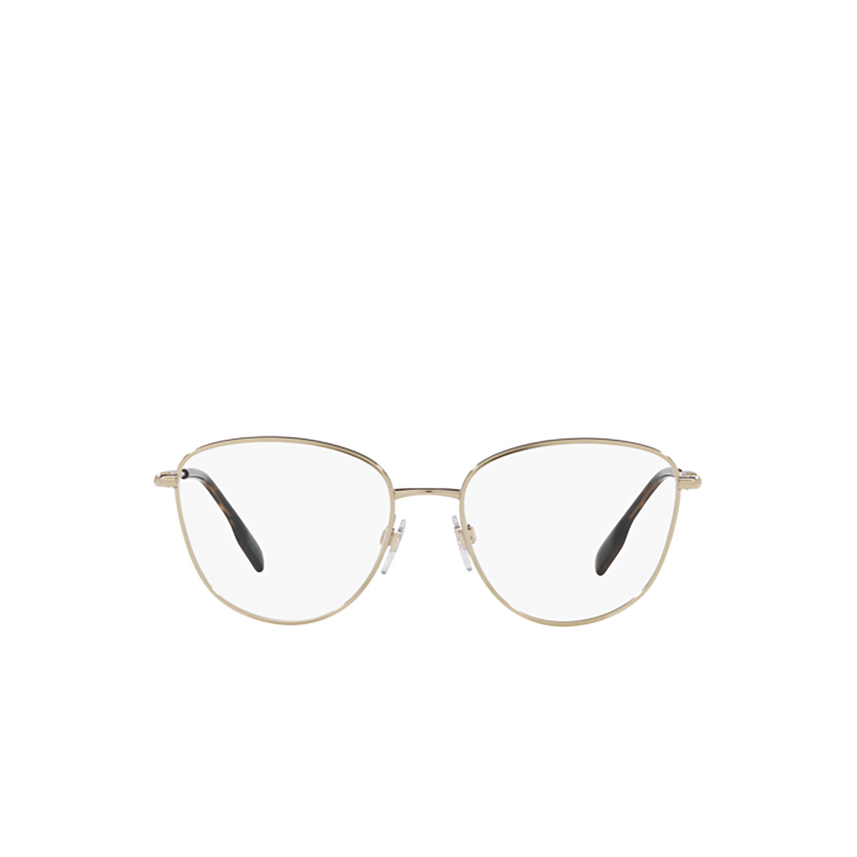 Burberry VIRGINIA Eyeglasses 1340 Light Gold - front view