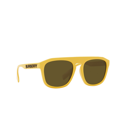 Gafas de sol Burberry WREN 407073 yellow - Vista tres cuartos
