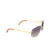 Cartier CT0008RS Sunglasses 001 gold - product thumbnail 2/4