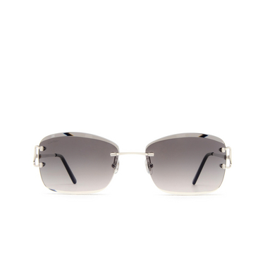Cartier CT0010RS Sunglasses 001 silver - front view