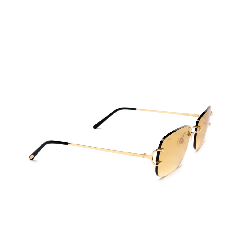 Cartier CT0011RS Sunglasses 002 gold - 2/5